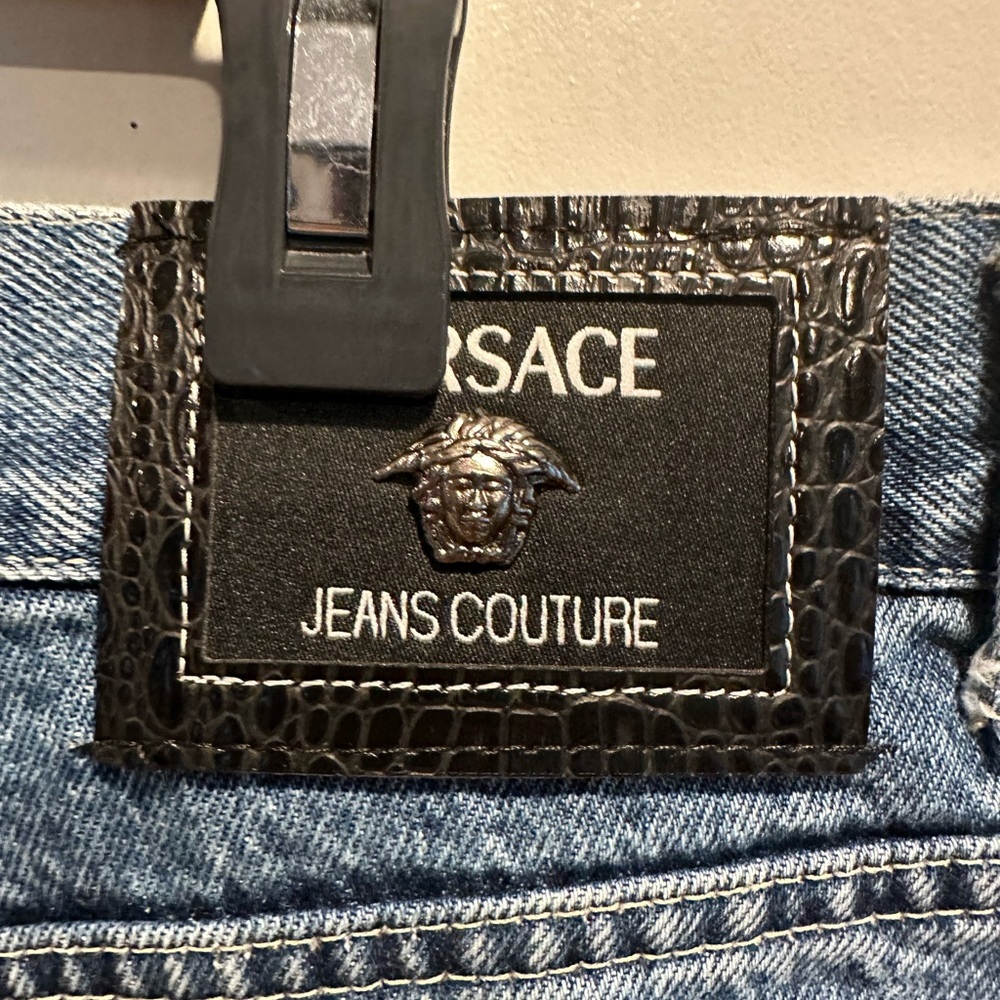 Versace Men's Relaxed Denim Jeans - Picture 8 of 12